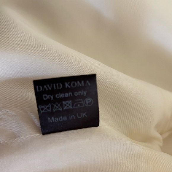 Designer David Koma Bridal Jacket - Picture 5 of 6